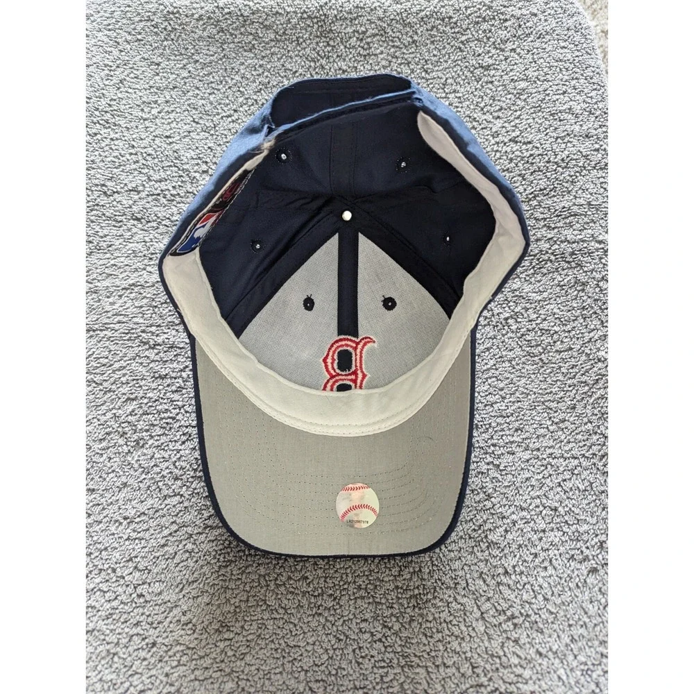 Boston Red Sox‎ Kids Ball Cap Navy Blue Embroidered Adjustable Strap Back YOUTH